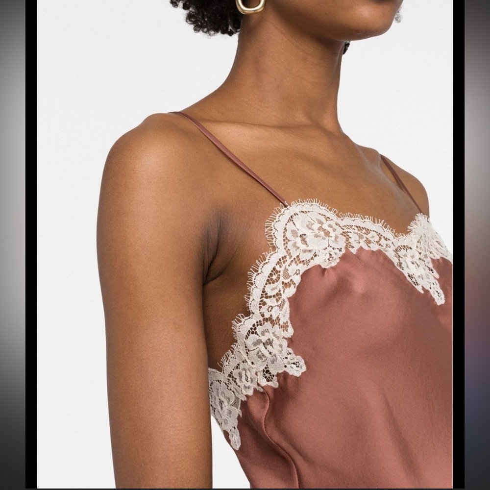 Saint Laurent SILK lace‎ cami
